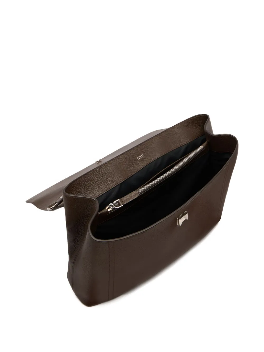 Bally Capitol leren aktetas Bruin