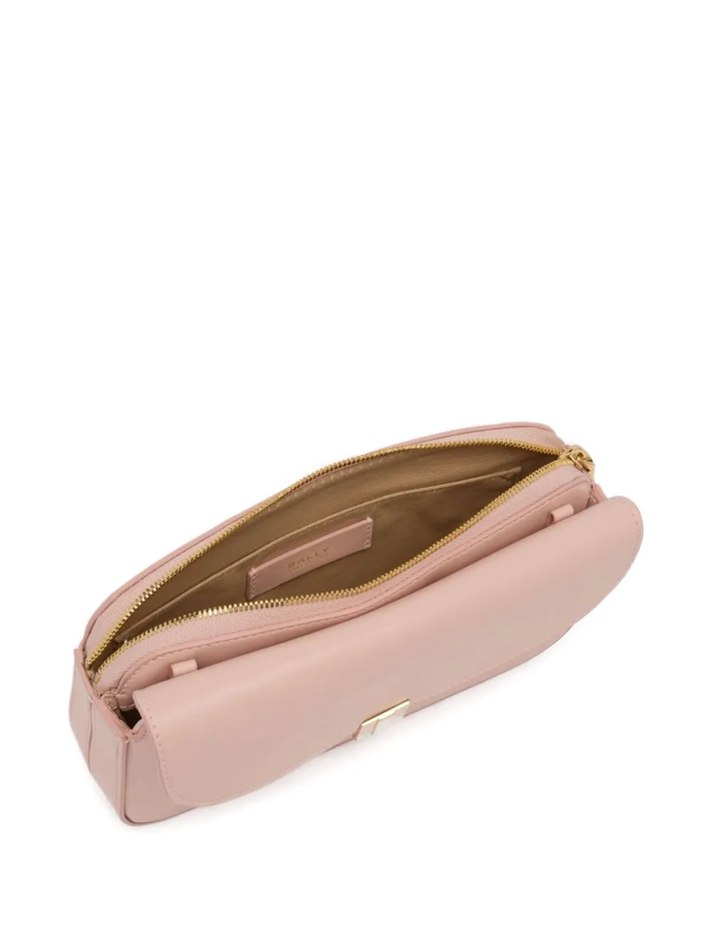  Bally Ollam Leather Phone Wallet - Pink 