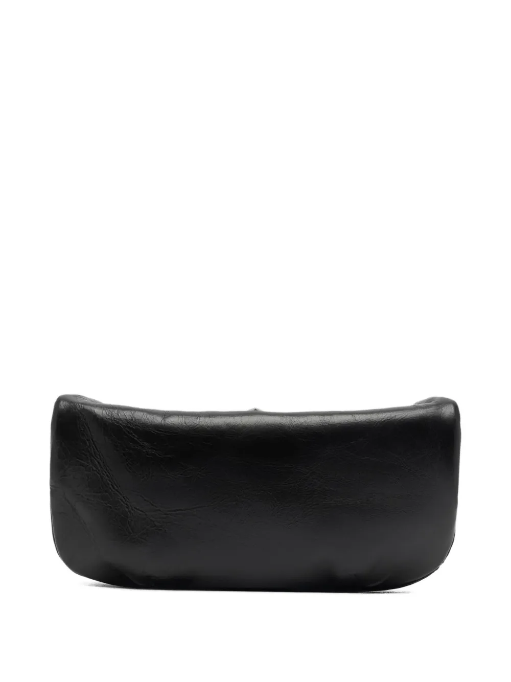 Bally Mini Anni Leather Clutch Bag In Black