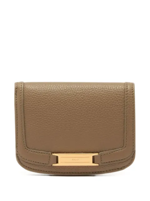 Bally cartera Deco con placa del logo