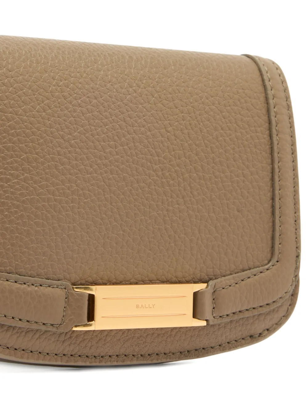 Bally Deco portemonnee met logoplakkaat Beige