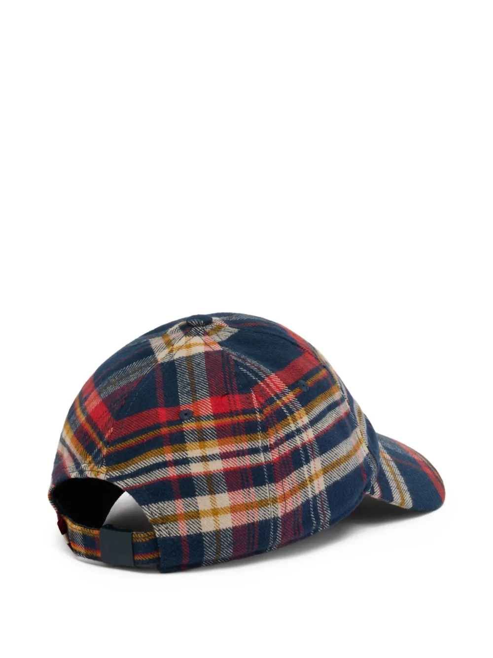 Bally Geruite honkbalpet - Blauw