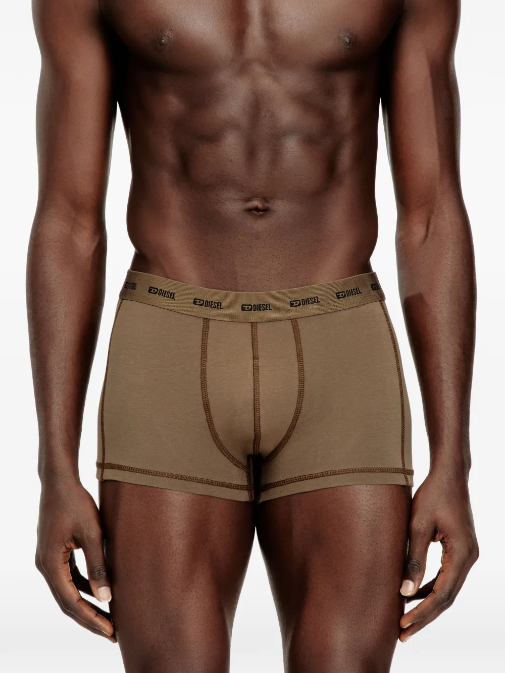 Diesel Drie Damien-Utlt boxershorts Bruin
