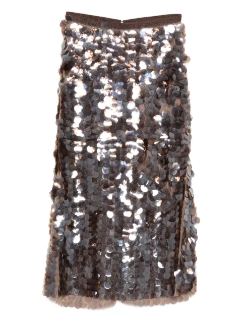 Fabiana Filippi — sequinned midi skirt