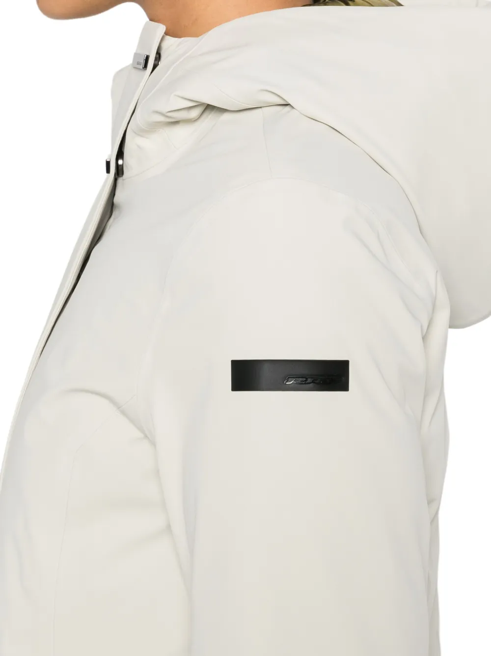 Roberto Ricci Designs Jas met capuchon Beige