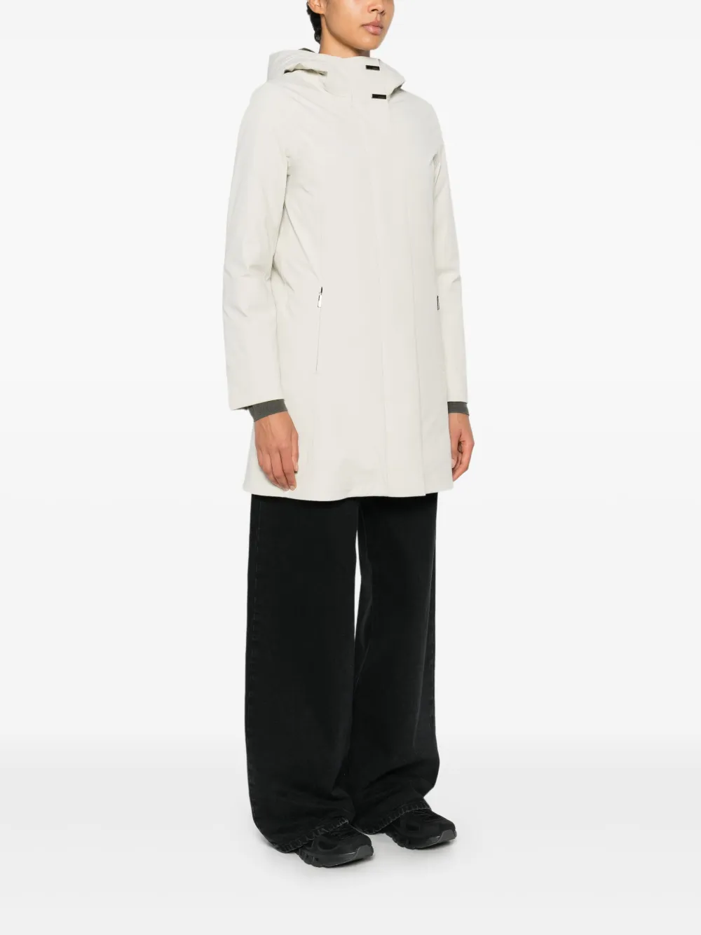 Roberto Ricci Designs Jas met capuchon Beige