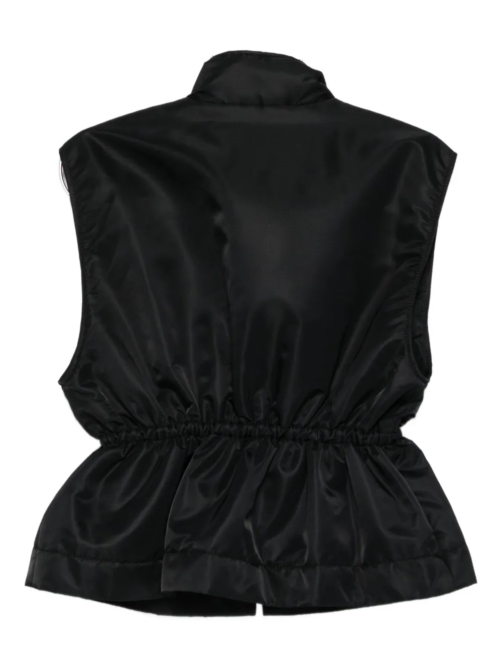 Cecilie Bahnsen Bree Nylon Vest In Black