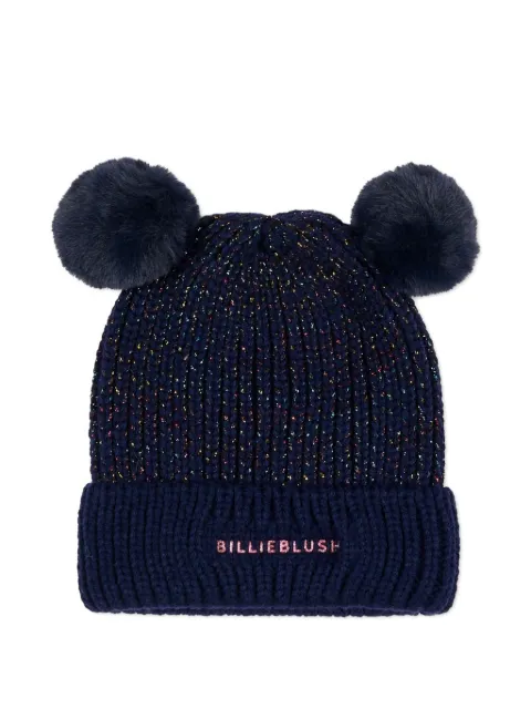 Billieblush gorro con pompones