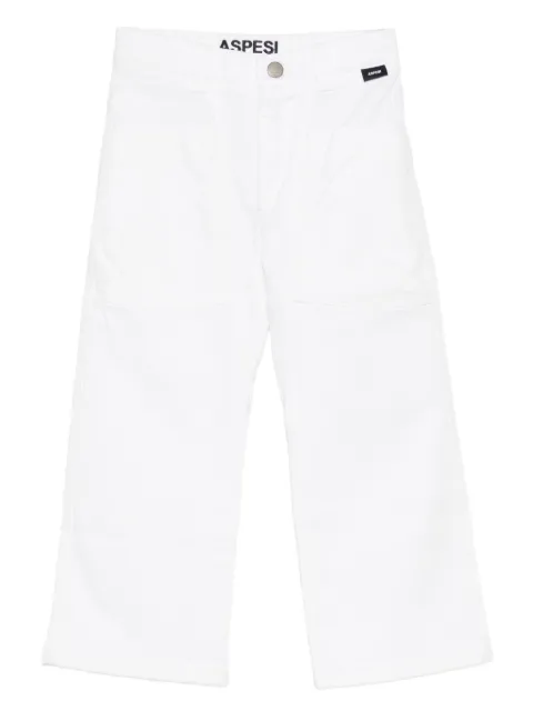 Aspesi Kids patch-pocket trousers
