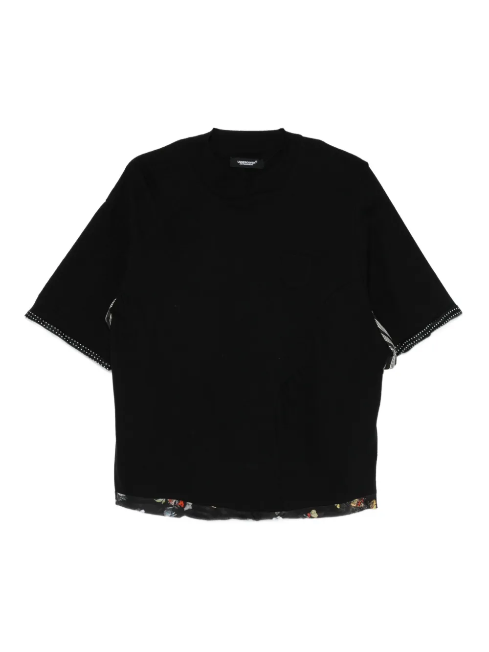 Undercover playera con ribete estampado | negro | Image 1