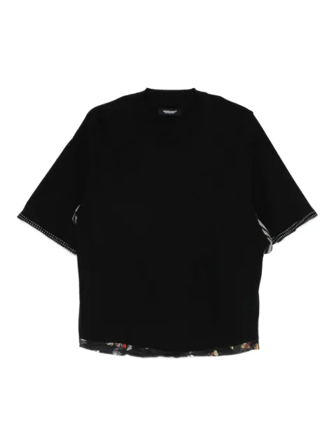 Undercover playera con ribete estampado