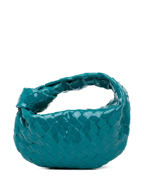Bottega Veneta Pre-Owned 2012-2025 Mini Patent Intrecciato Jodie hobo bag