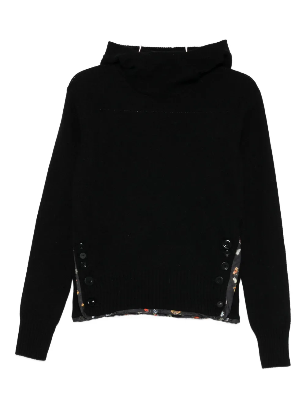 Undercover Floral-trim Jumper In Multi