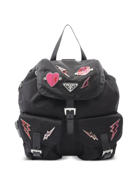 Prada Pre-Owned mochila Tessuto Smalto 2013-2025
