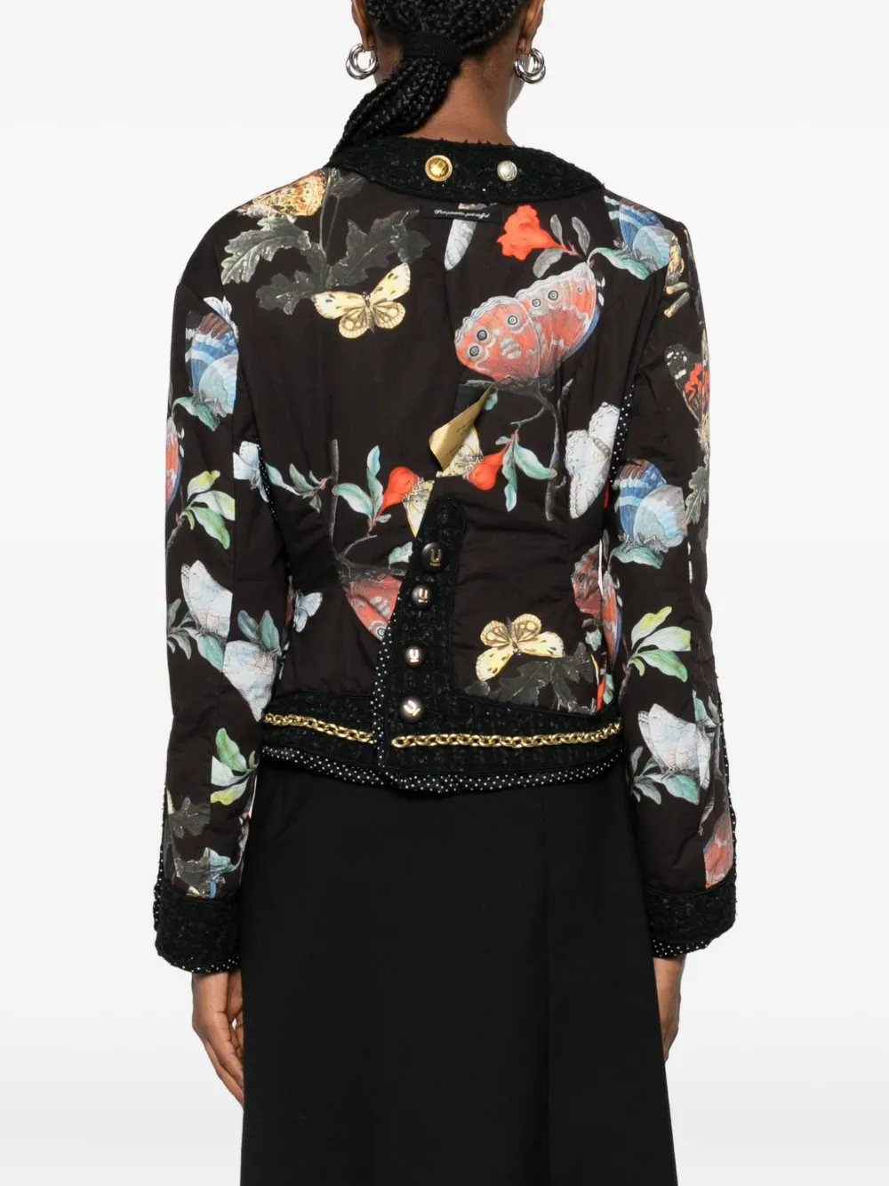 Undercover Panelled Jacket In Black