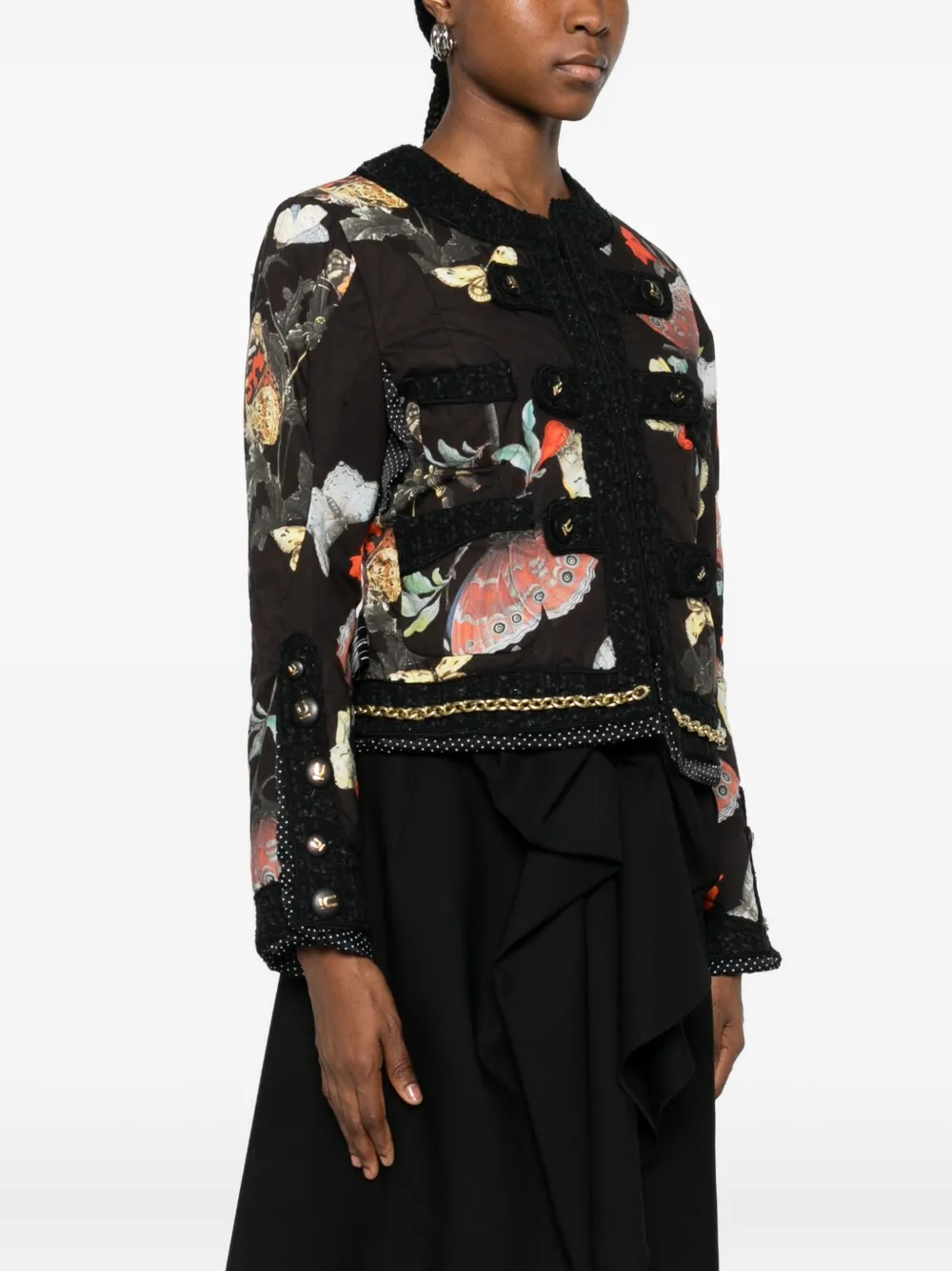 Undercover Panelled Jacket In Black