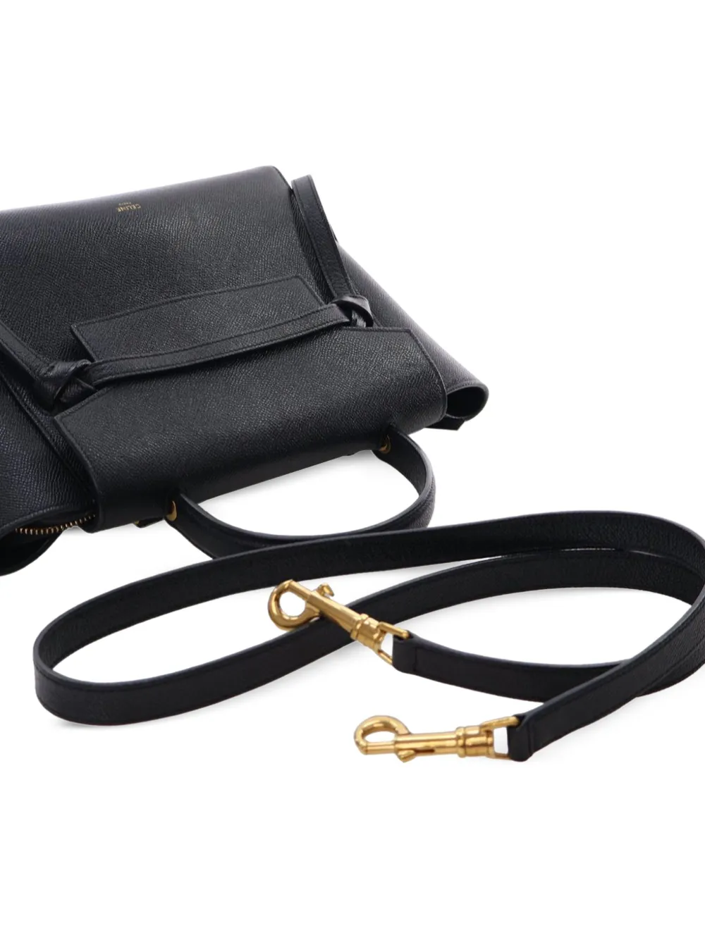 Celine Pre-Owned 2010-2025 Micro Grained Calfskin Belt Bag satchel | Pre-Owned | Image 2