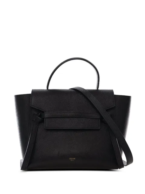 Celine Pre-Owned 2010-2025 Micro Grained Calfskin Belt Bag satchel