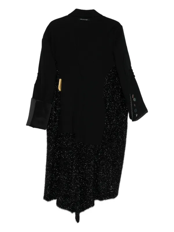 Undercover double-breasted Coat | Black | FARFETCH GE