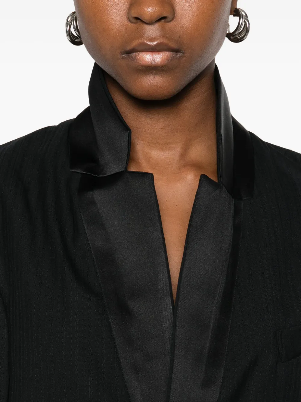 Undercover Sequin-embellished Blazer In Black