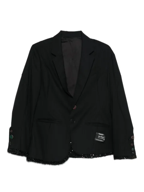 Undercover sequin-embellished blazer