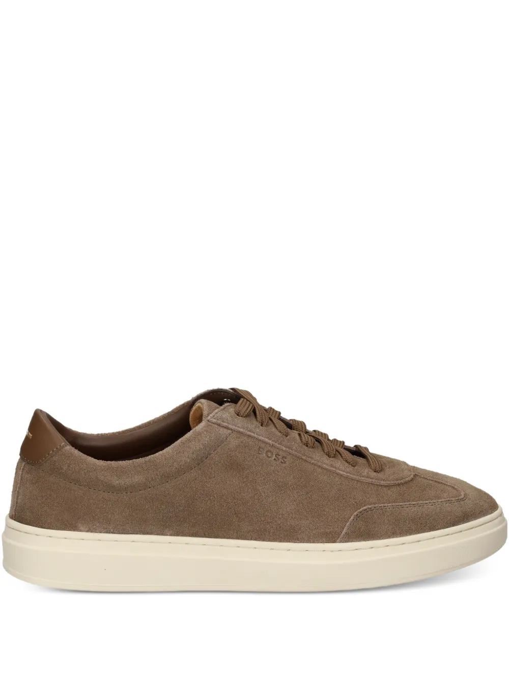 BOSS baskets en daim à empiècements | marron | Image 1