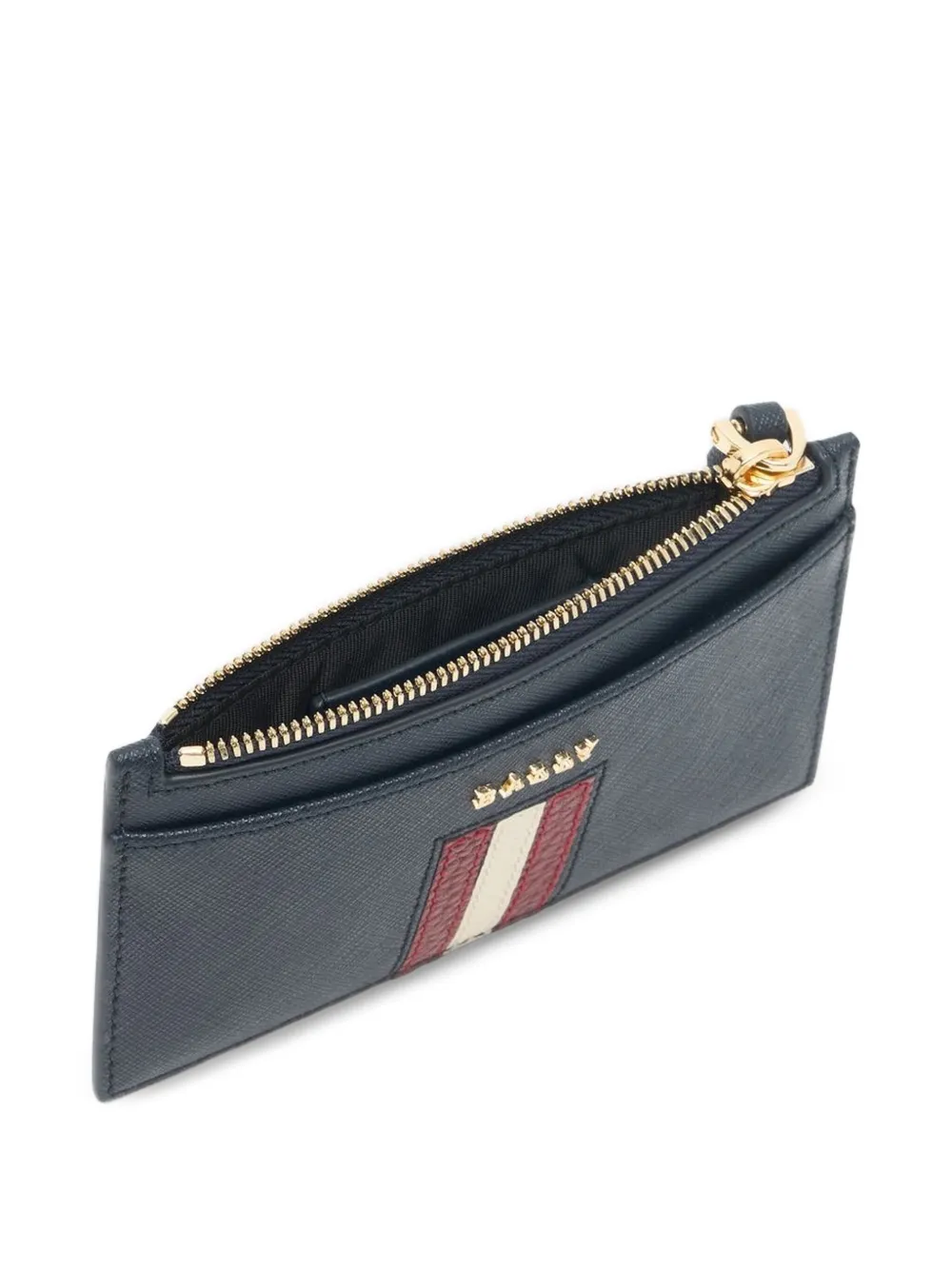 Bally Portemonnee met logo-reliëf Blauw