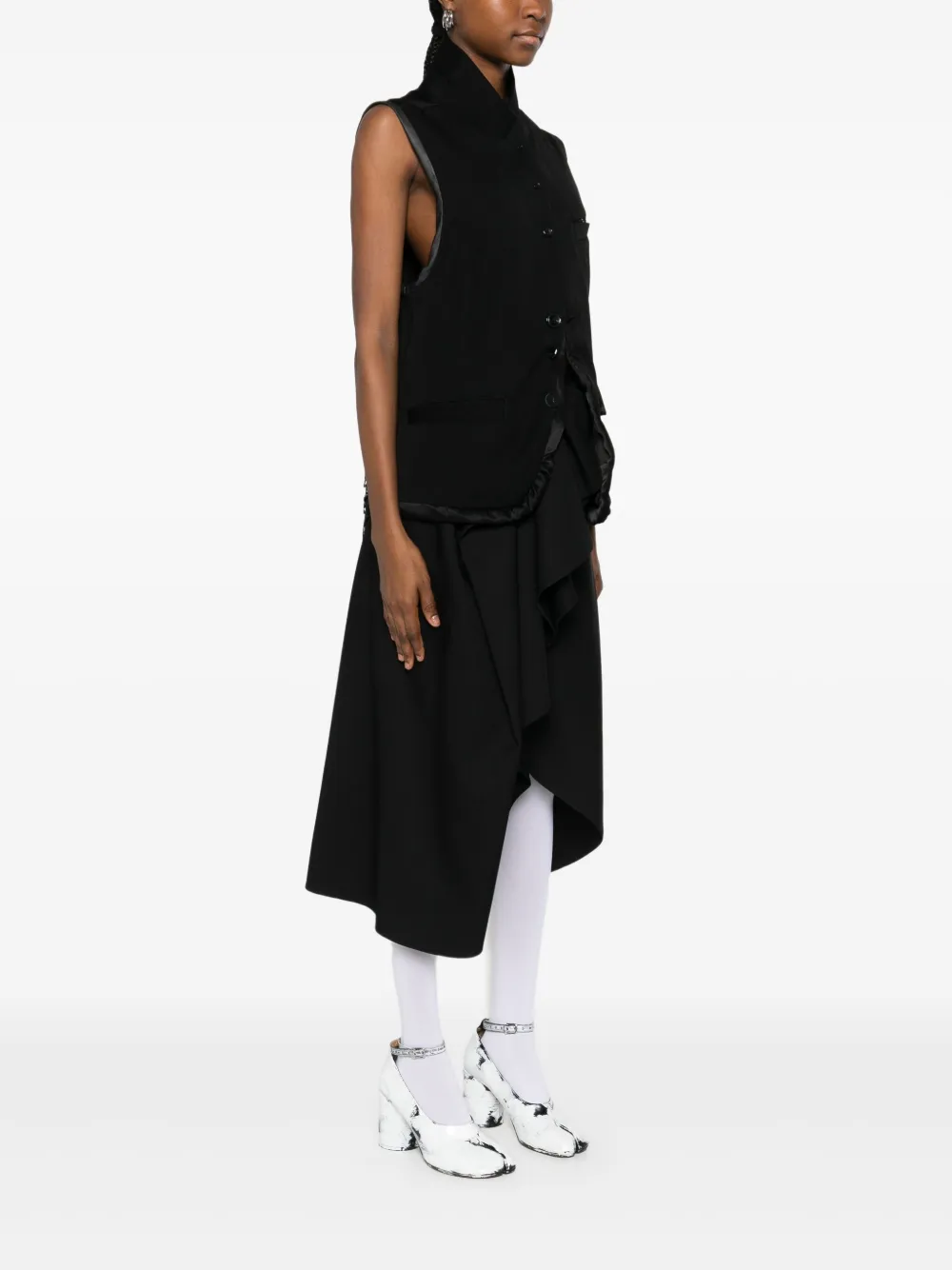 Undercover Gilet verfraaid met kralen Zwart