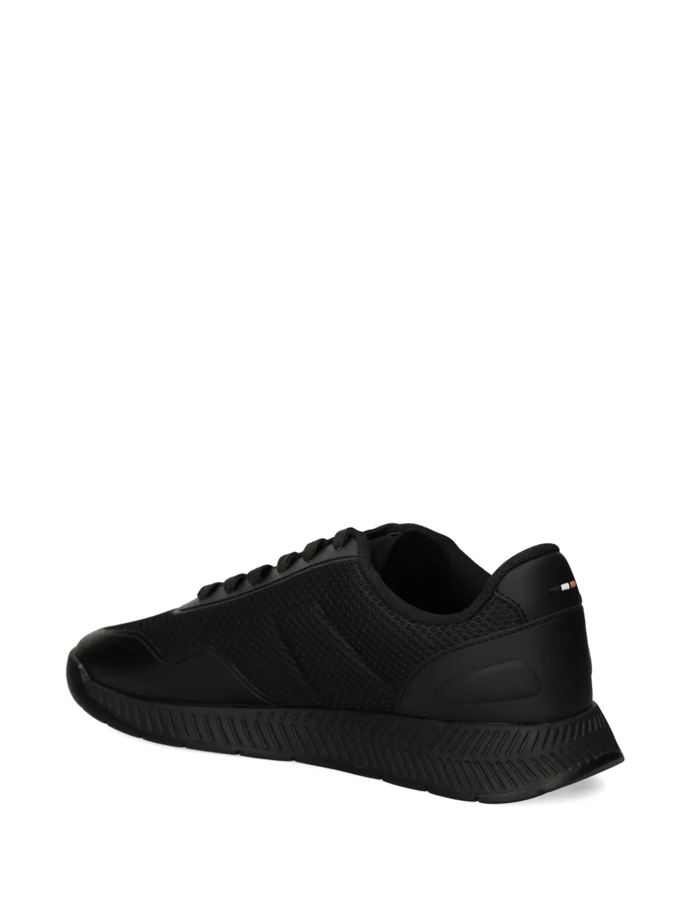Hugo Boss Lace-up Sneakers In Black
