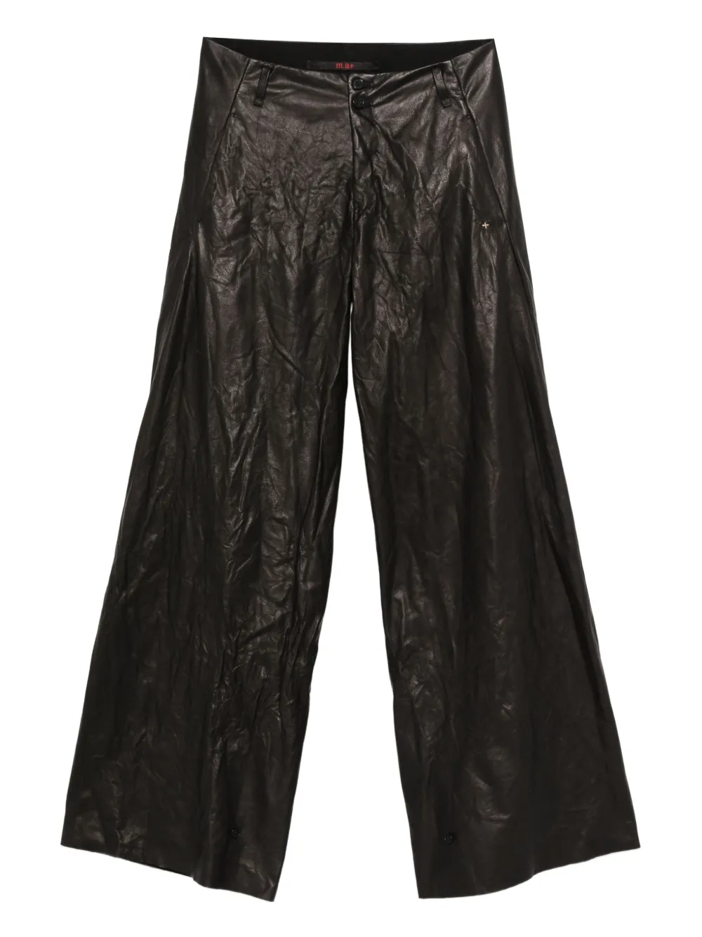 Ma+ Hose aus Leder | Schwarz | Image 1