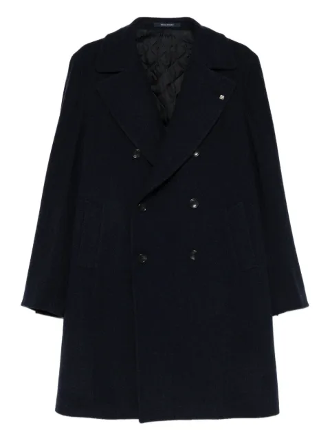 Tagliatore abrigo de lana con doble botonadura