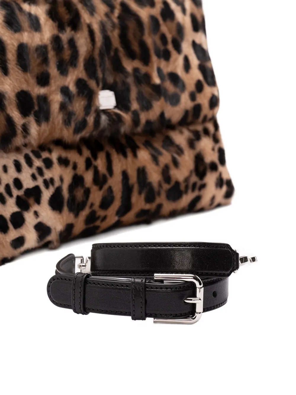 Dolce & Gabbana Leopard-print Tote Bag In Multi