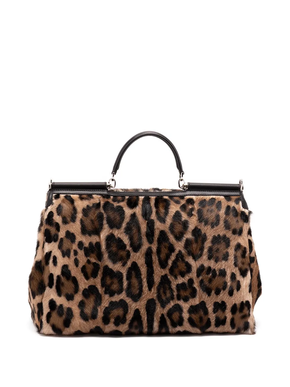 Dolce & Gabbana leopard-print tote bag - Bruin