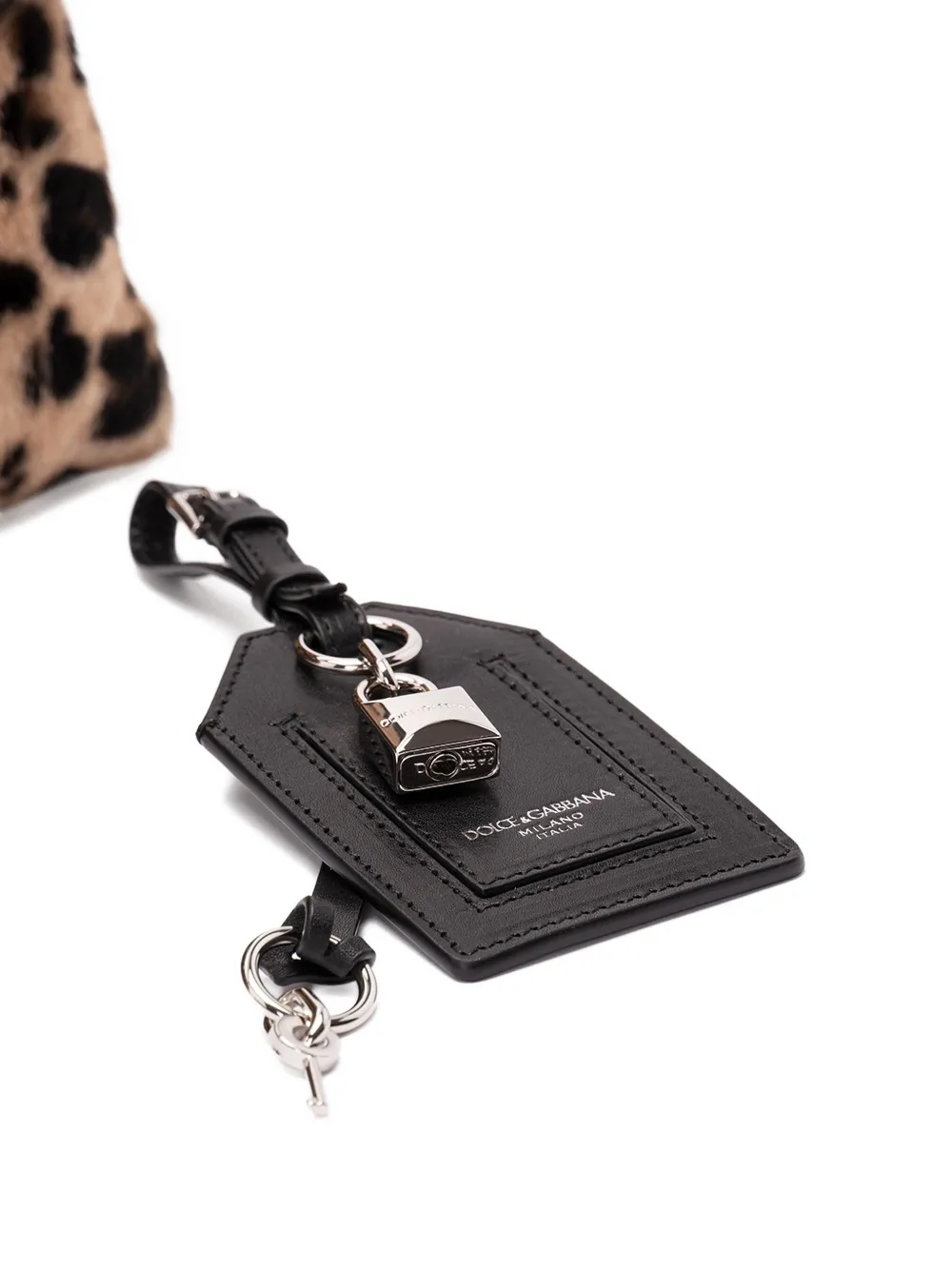 Dolce & Gabbana Leopard-print Tote Bag In Multi