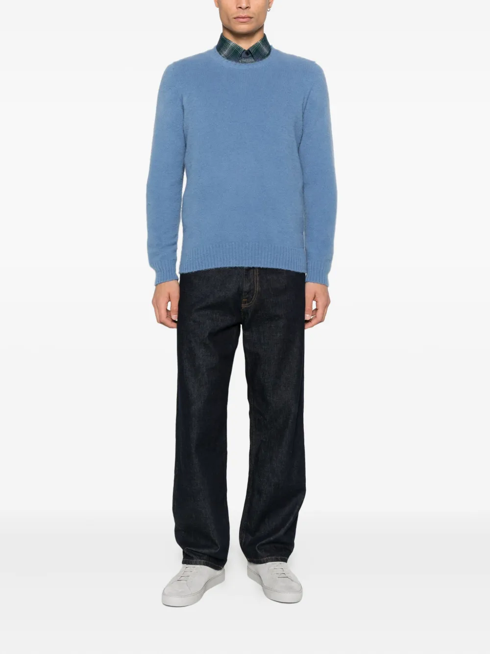 Drumohr crew-neck sweater - Blauw