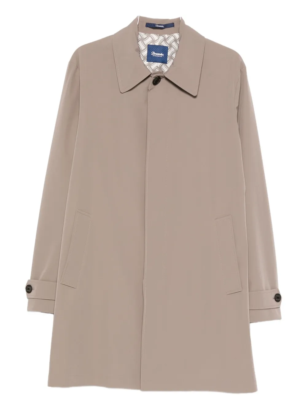 Drumohr buttonned coat | Neutrals | Image 1