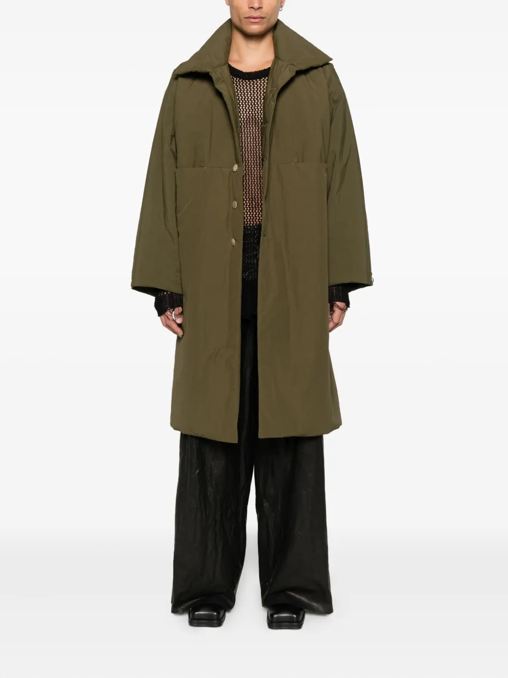 Ma+ single-breasted coat | Down Coats | Image 2