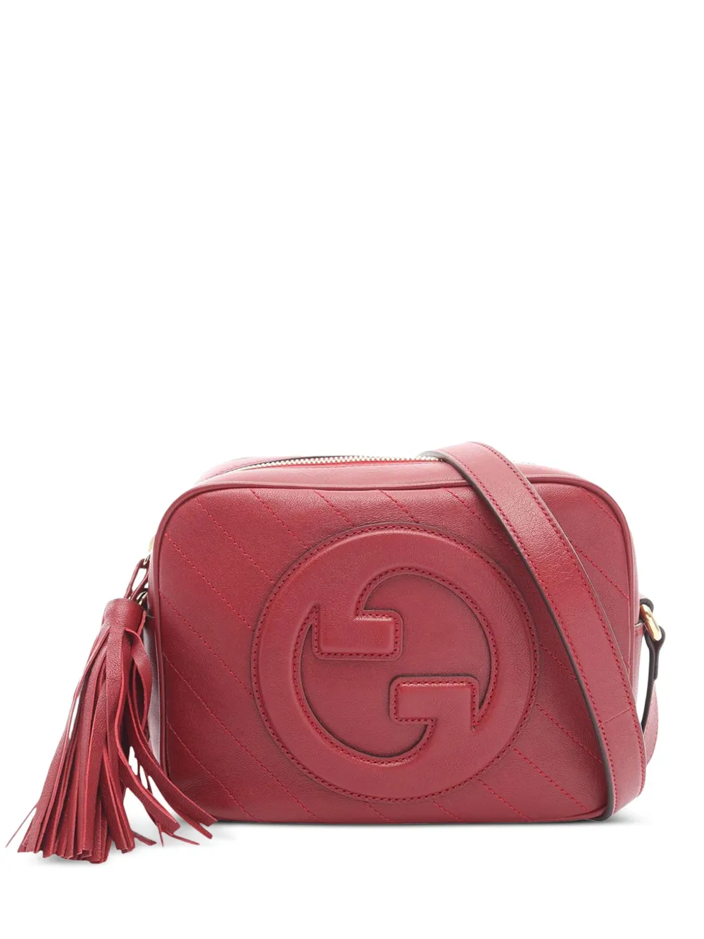 Gucci Pre-Owned 2016-2025 スモール レザー ブロンディ ショルダーバッグ - レッド