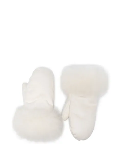 Liska fur trim gloves