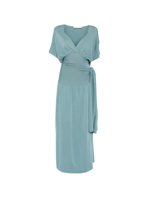 aya muse blue dress Aya Muse Aurora Cut-out Maxi Dress