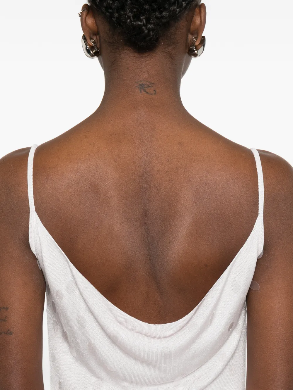 Aya Muse Lila strapless maxi-jurk Roze