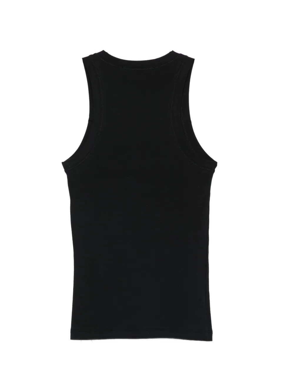  Aya Muse Crew-neck Tank Top - Black 