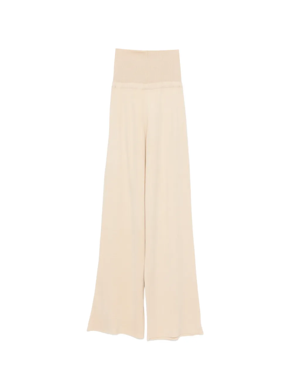 Aya Muse wide-leg trousers - Toni neutri