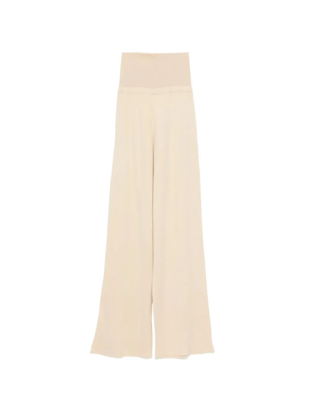 Aya Muse wide-leg trousers - Toni neutri