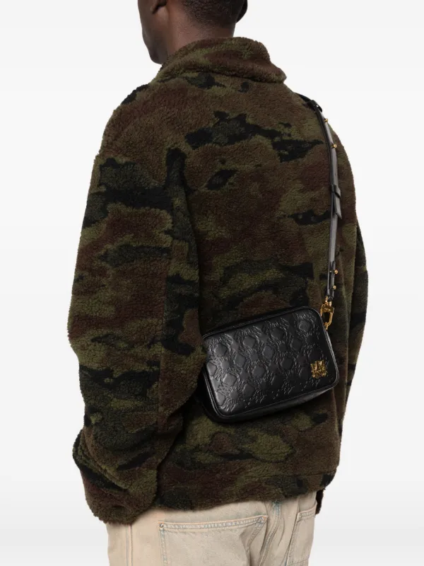 AMIRI MA Quad Leather Camera Case Bag | Black | FARFETCH