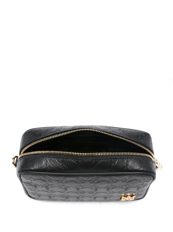 AMIRI MA Quad embossed-pattern Messenger Bag | Black | FARFETCH
