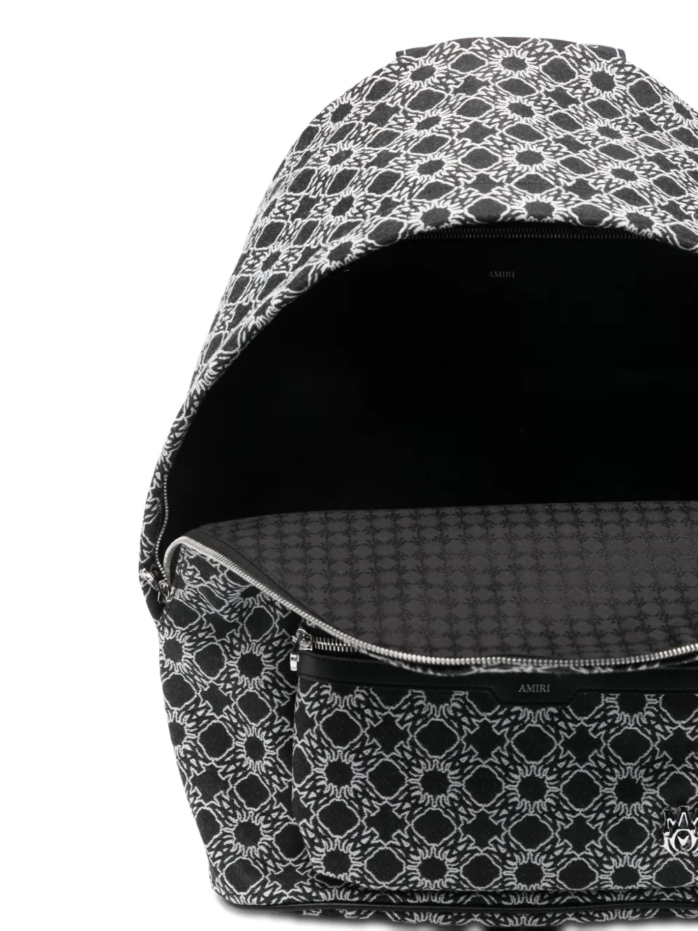 AMIRI Ma Quad rugzak met patroon Zwart
