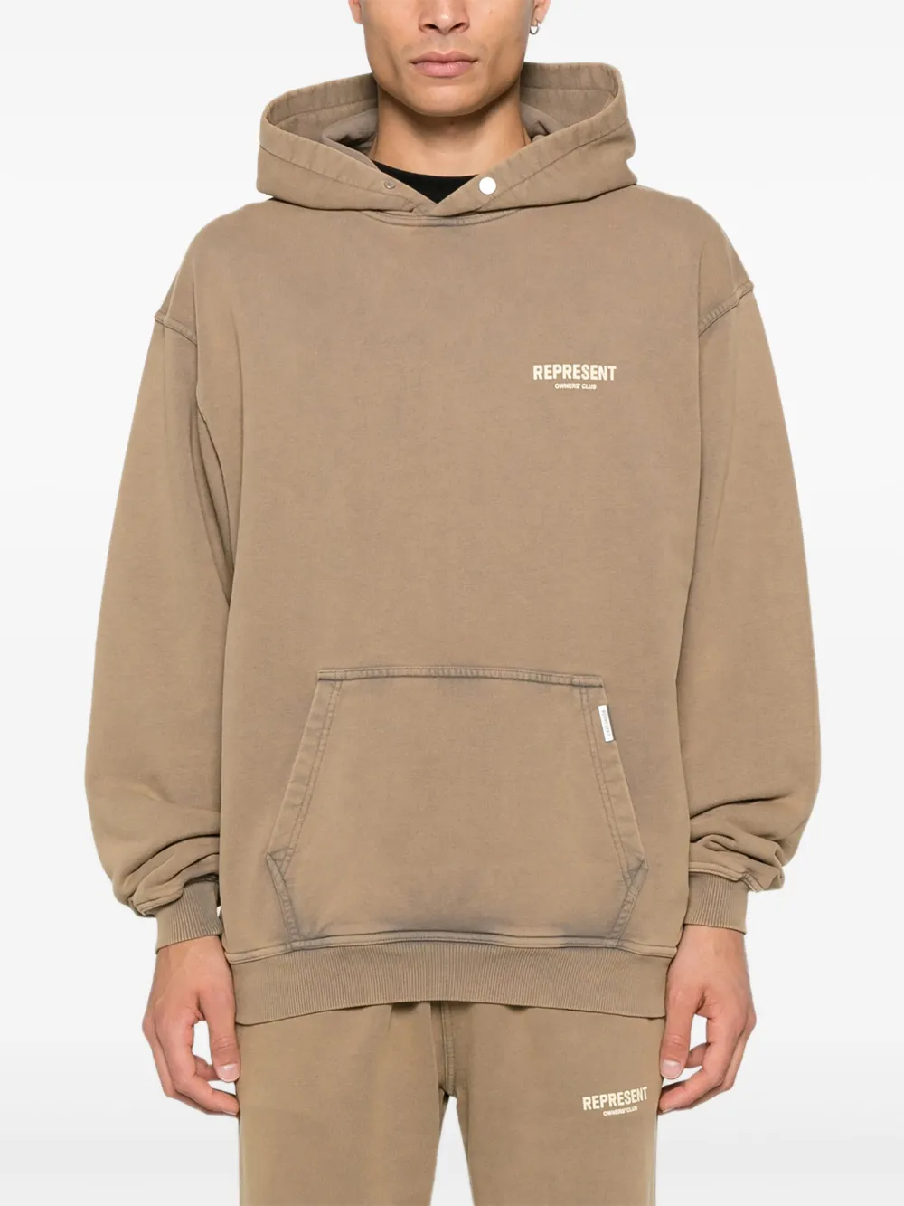 Represent Owners Club hoodie Beige