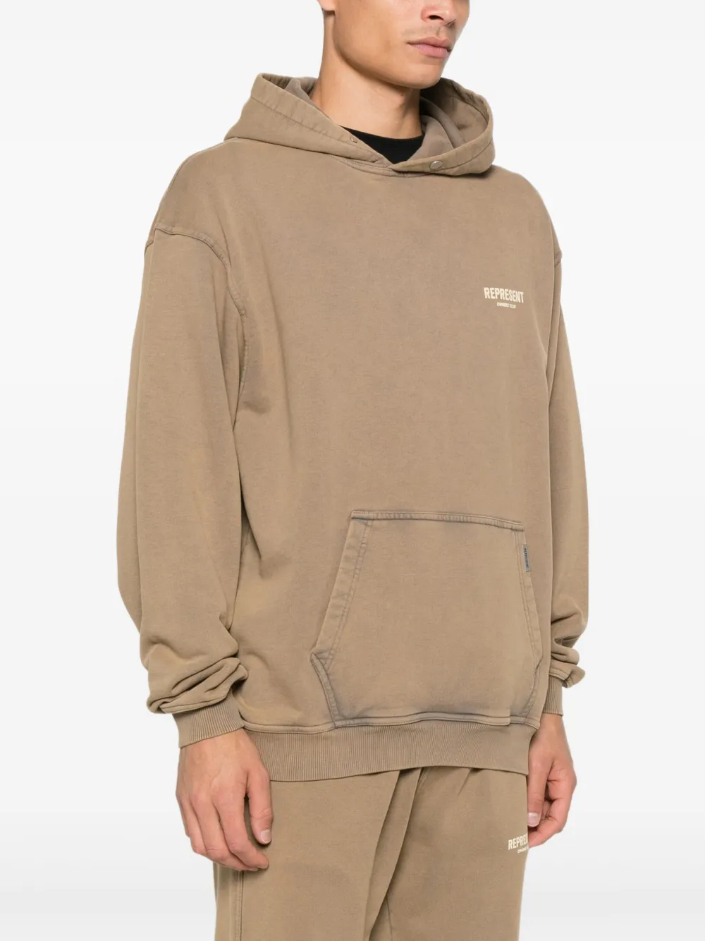 Represent Owners Club hoodie Beige