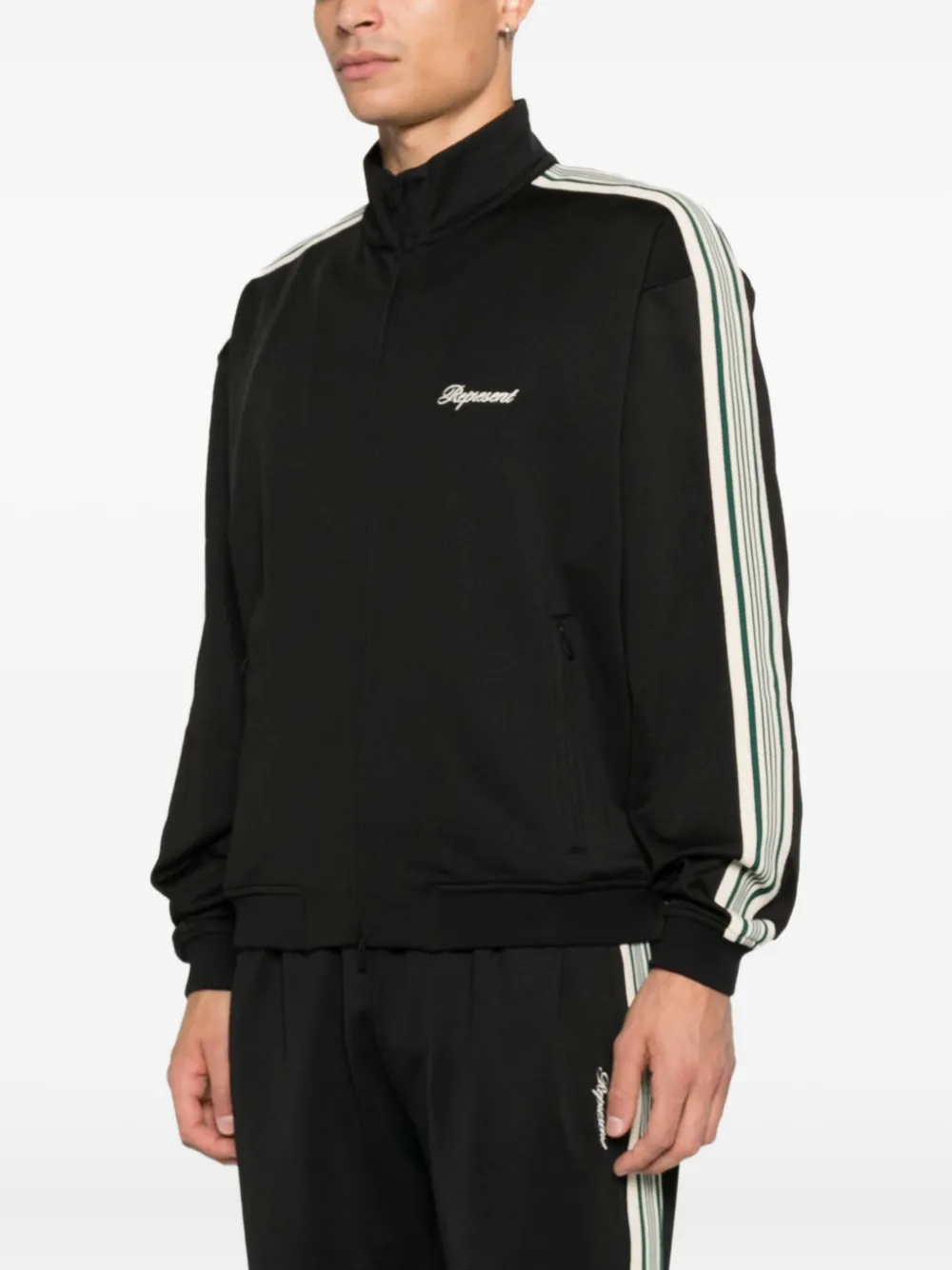 Represent Jack met ritssluiting Zwart